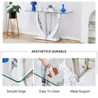 Modern and Simple Rectangular Console Table