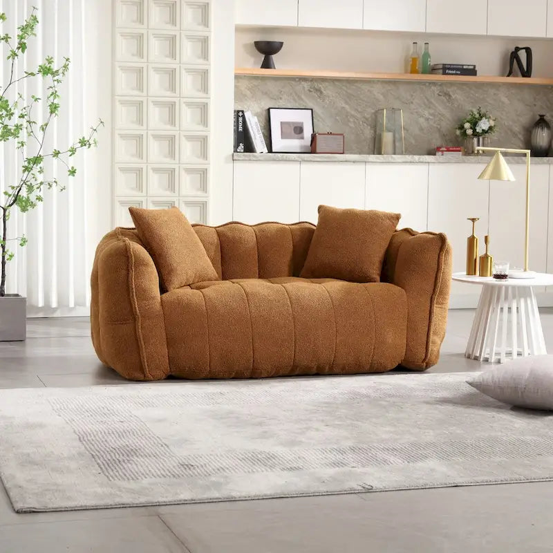 Soft Beanbag Chair High Resilience Foam
