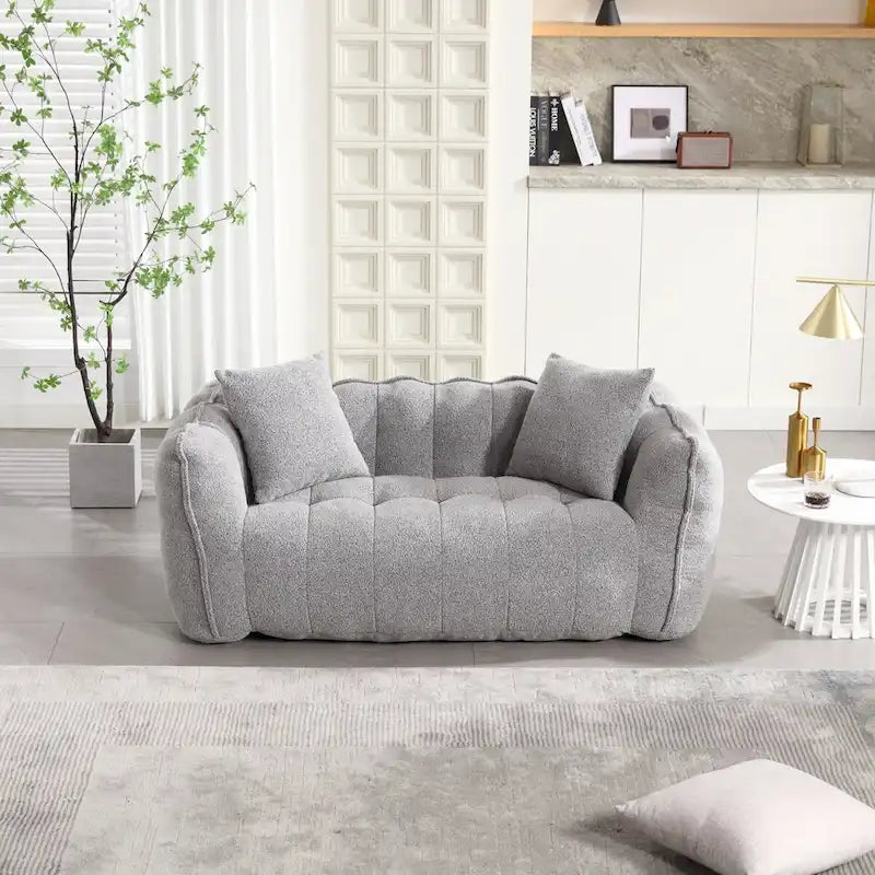 Soft Beanbag Chair High Resilience Foam