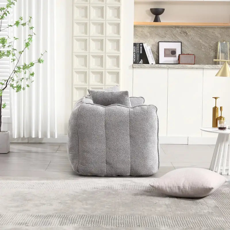 Soft Beanbag Chair High Resilience Foam