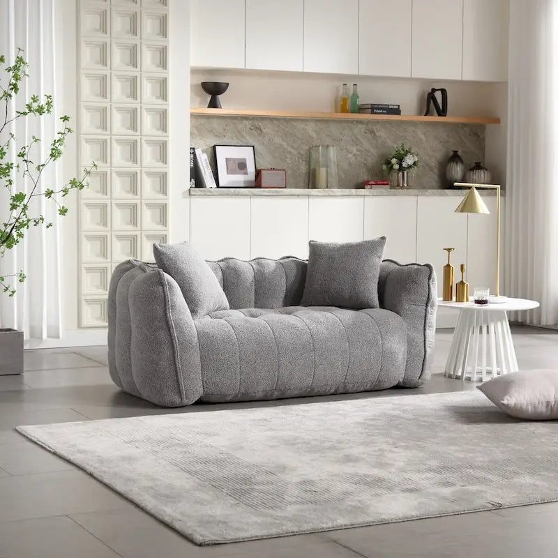 Soft Beanbag Chair High Resilience Foam