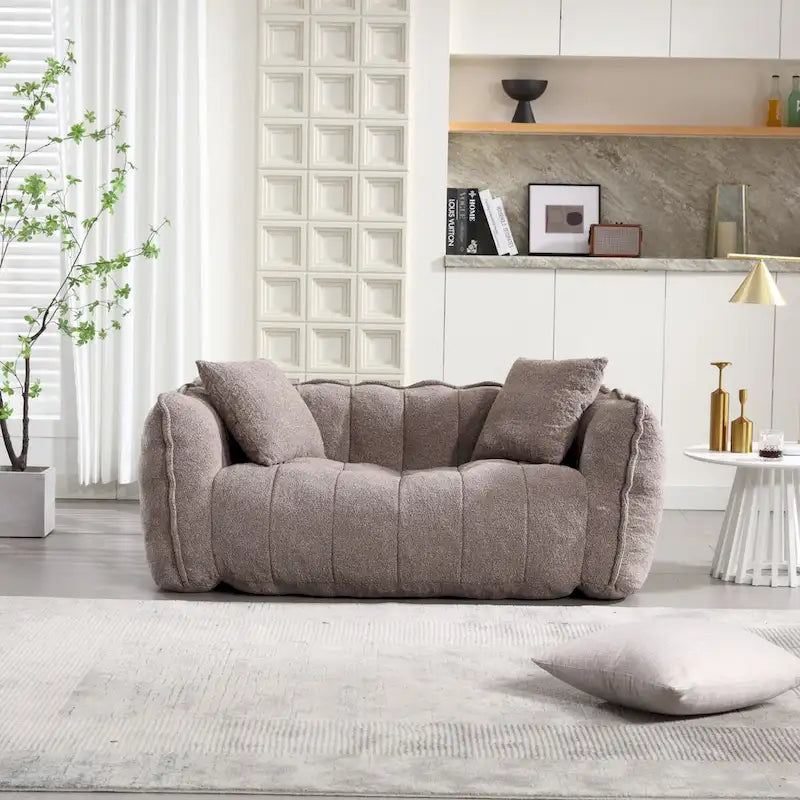 Soft Beanbag Chair High Resilience Foam