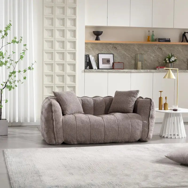 Soft Beanbag Chair High Resilience Foam