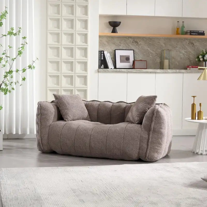 Soft Beanbag Chair High Resilience Foam