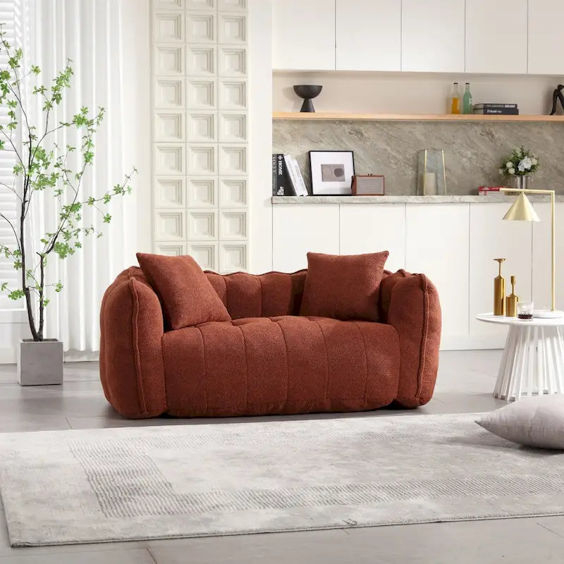 Soft Beanbag Chair High Resilience Foam