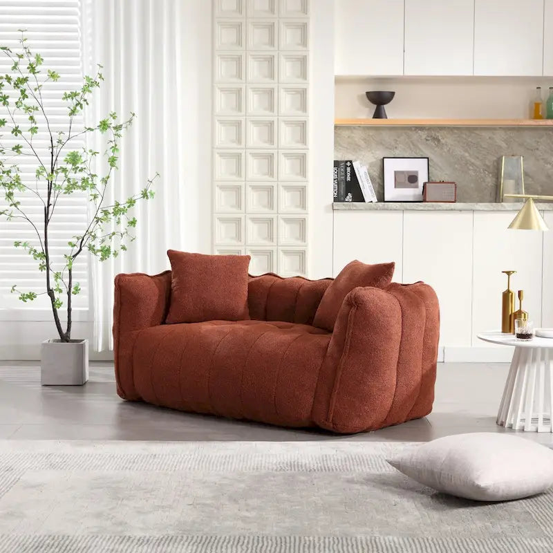 Soft Beanbag Chair High Resilience Foam
